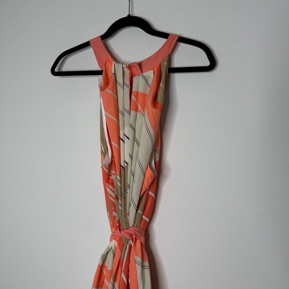 Lane Bryant Sleeveless Tie-Front Striped Belted Summer Dress Dress 20 - Picture 6 of 9